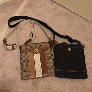 Coach cross body mail bags